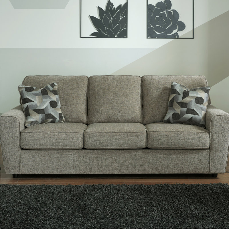 Devinlee Galenos Sofa, Pewter