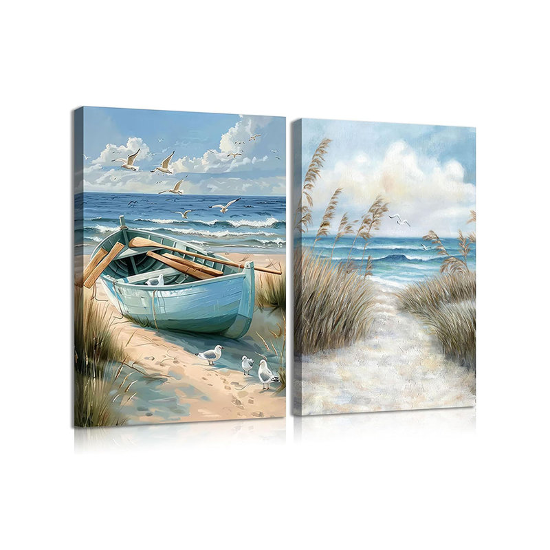 2 Piece Wrapped Canvas Print