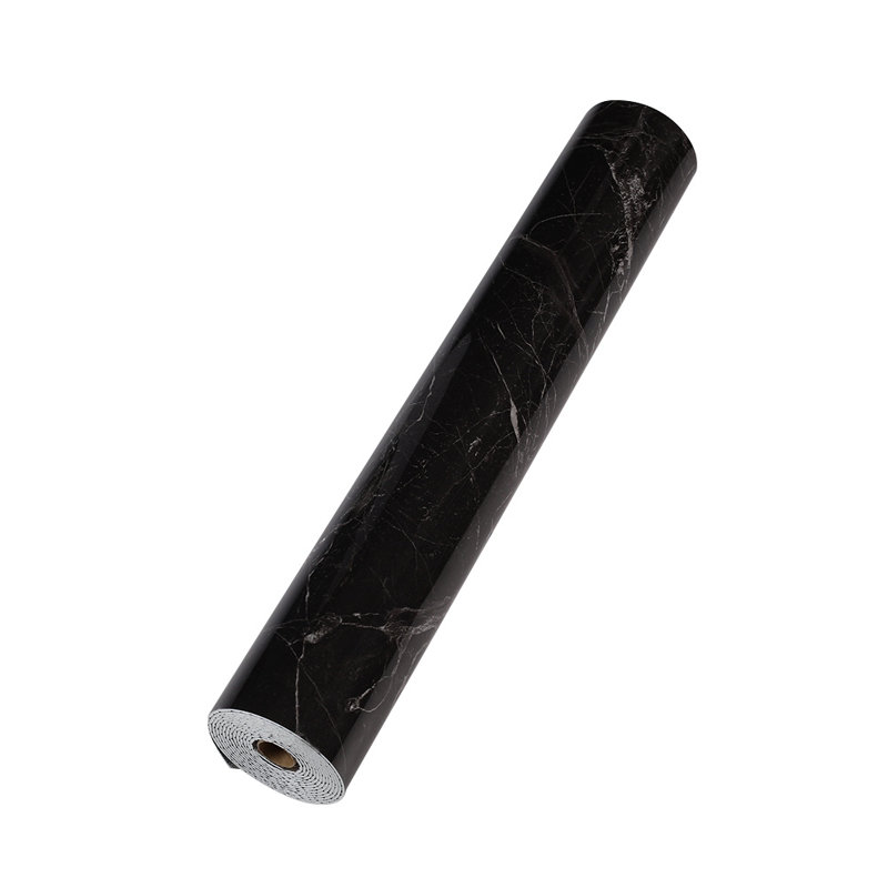 Chaila 3m x 60cm Wallpaper Roll, Black