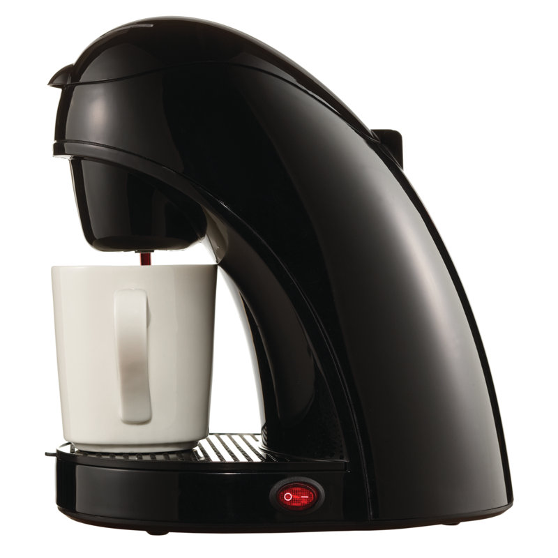 Brentwood Appliances Single Cup Coffee Maker, Black