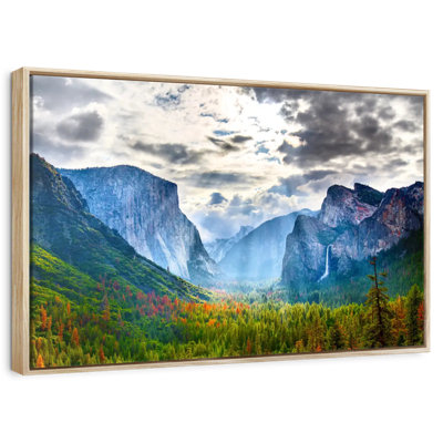 Yosemite Mountain Scene