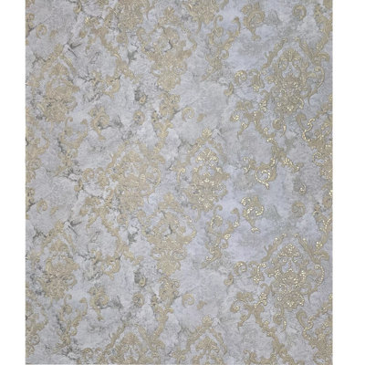 Papier peint damassé victorienne