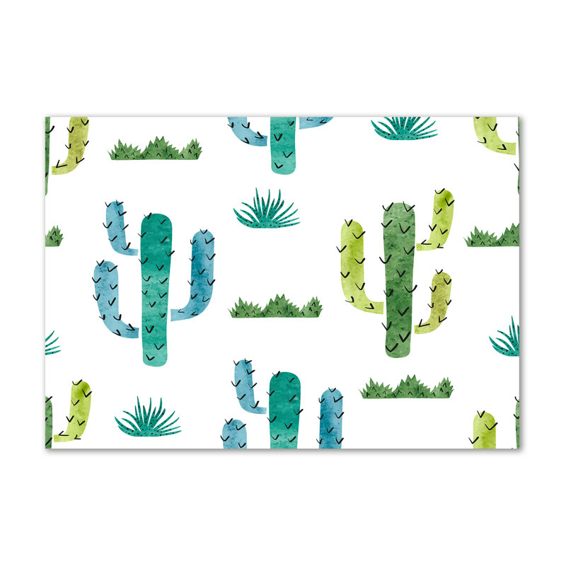 Cacti - Wrapped Canvas Painting