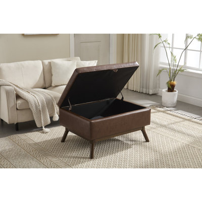Banc de rangement Mid-Century