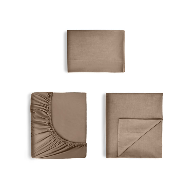 Martex 400 Thread Count Luxury Sheet Set 100% Long Staple Cotton Sateen Weave Silky Soft & Durable, Wrinkle & Fade Resistant, Deep Pocket