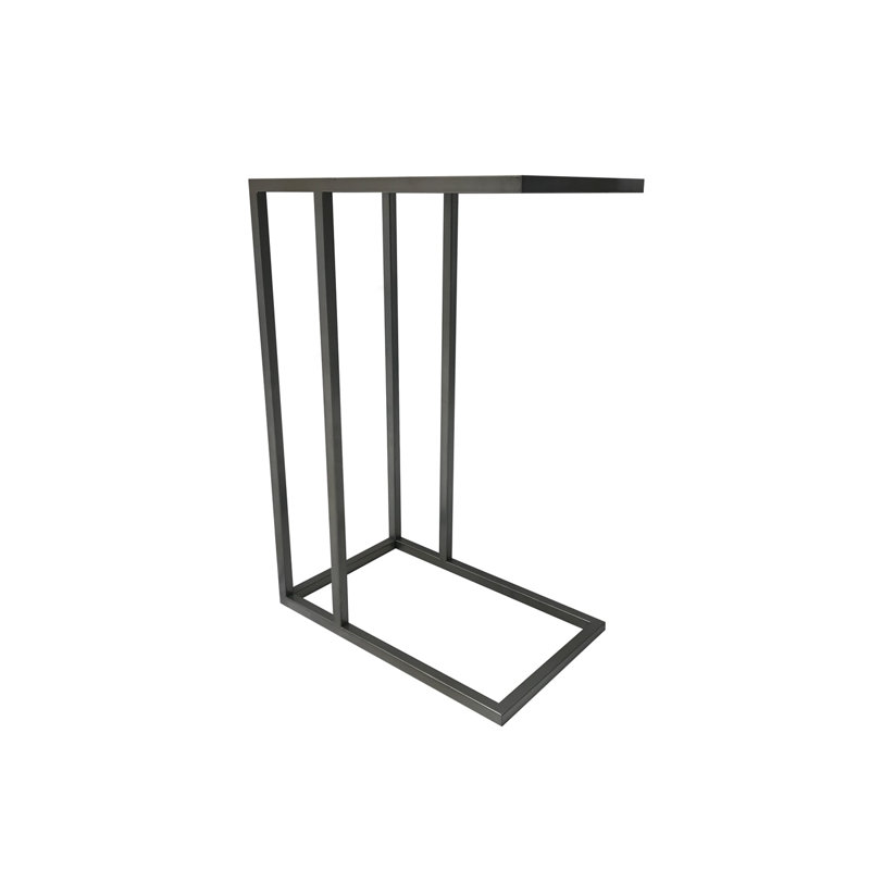 Whitehaven Frame End Table, Silver, Silver