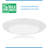 Swade LED Flush Mount-193291050