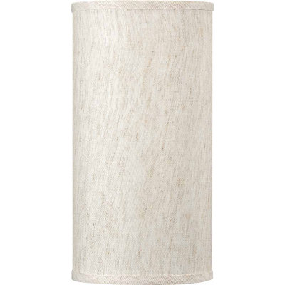 12 in. H x 6 in. W Paper Cylinder Wall Sconce Shade