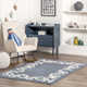 Alphabet SpinCleanhable Rug