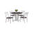 Radka Round 7-Piece Extendable Pedestal Dining Set