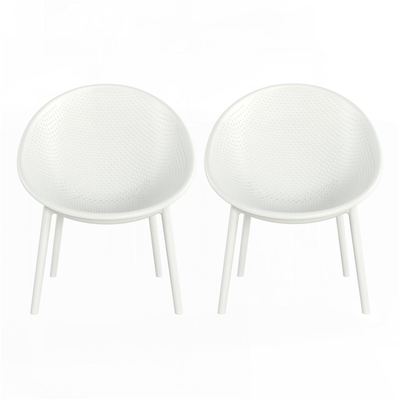 2 chaises d'appoint de patio PCS