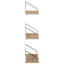 6 -Piece Steel Floating Shelf