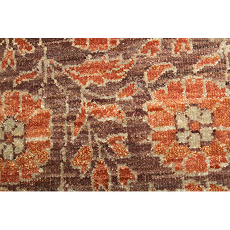 Oriental Area Rug in Brown