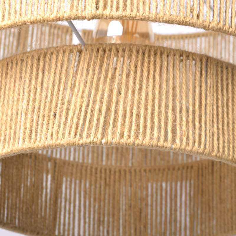 Lagoudera 1 - Light Natural Geometric Pendant