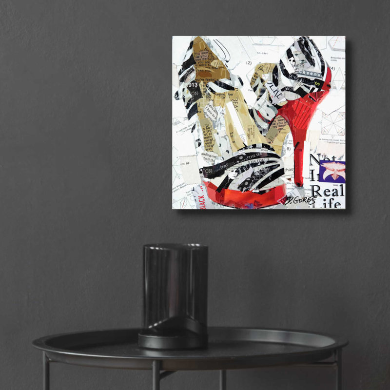 " Not In Real Life " by Derek Gores, 12" W x 12" H