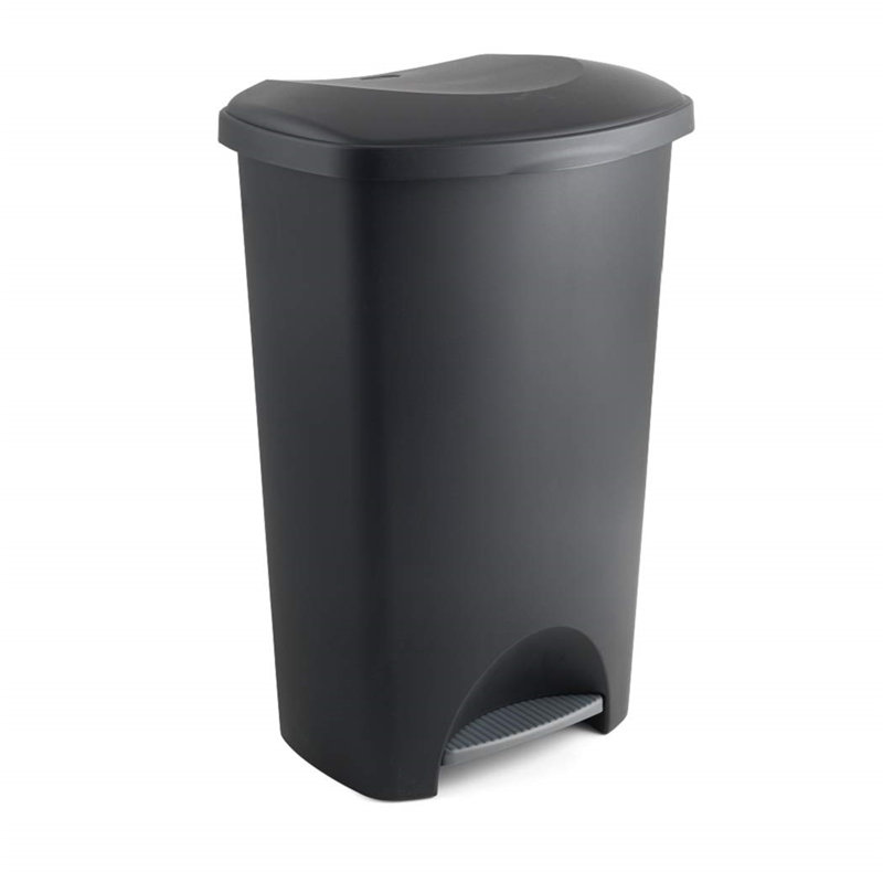 Roselli Plastic Step On Kitchen Trash Can - 50L