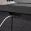 Bureau rectangulaire, bureau d'ordinateur avec deux tiroirs de rangement