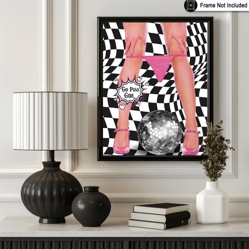 Go Piss Girl, Unframed, Poster, 12"H x 16"W
