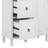 Storage Cabinet With Doors, Tall Storage Cabinet With Adjustable Shelves, 3 Drawers And 3 Enclosed Compartment