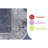 Loom & 5x7 Area Rug, Silver/blue/abstract, Non-shedding Stain , Matches Living Room Dorm Collection Non-shedding, Ideal For Bedroom Eat-in Kitchen
