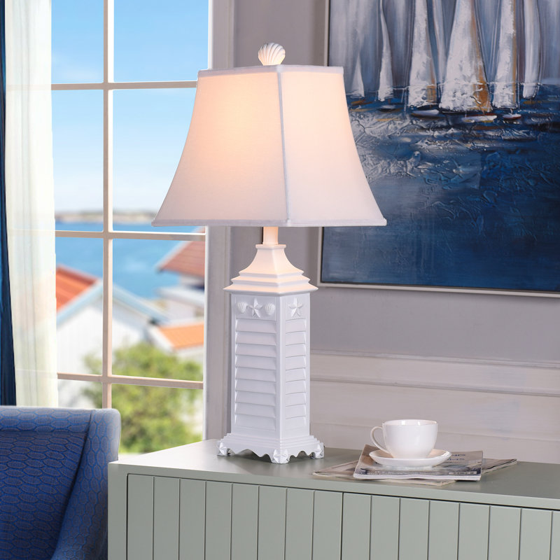 Jai 29" White/Cream Table Lamp