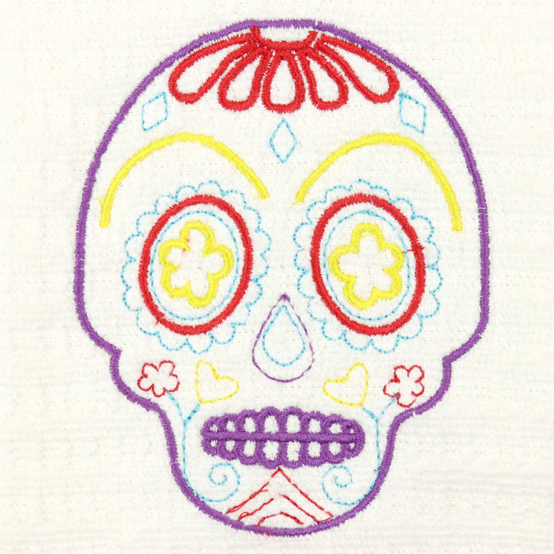 Cotton Embroidered Tea Towel Kitchen Towel