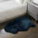 Haghni Navy New Zealand Natural Sheepskin Rug