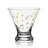 Mikasa Party 10 oz. Stemless Martini Glasses