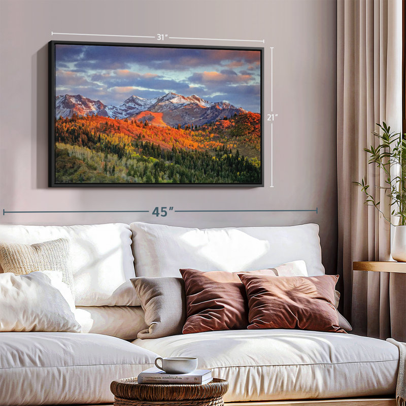 " Wasatch Mountain ", 31" H x 21" W