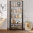 Bookshelf, 31.5In Wide Shelf 6 Tier Bookcase, 110Lbs/Shelf Industrial Bookshelves-908528060