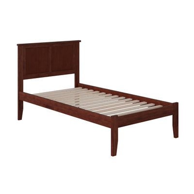 Clyda Solid Wood Panel Bed