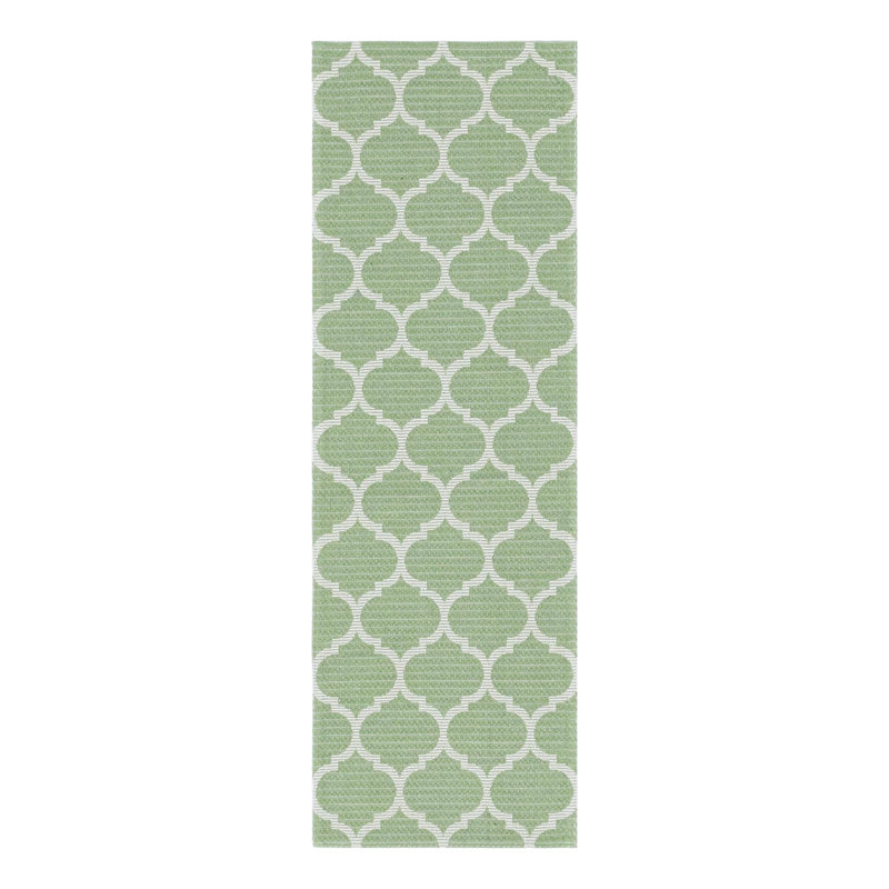 Cadmore Cotton Geometric Indoor Rug, Runner 2' x 6'