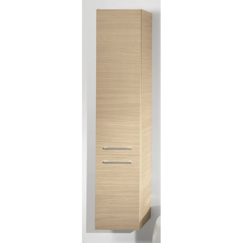 Armoire murale New Day l 11,8 po x H 59 po x P 9,8 po, Chêne naturel