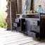 160cm Solid Wood Sideboard