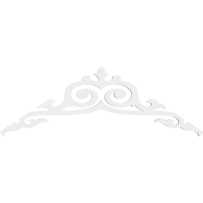 Pignon en PVC de qualité architecturale Baile (4/12), H 6 po x l 36 po x P 1 po