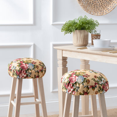 Housse pour tabouret de bar 13 po Bella Rose