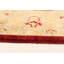 Tapis de bois one-of-kind-noué la 2010 chobi rouge/doré 8 pi 1 po x 10 pi Vecdi