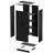 72"H Metal Garage Storage Cabinet, Black Tool Steel Locking Cabinet With Doors And 4 Shelves, Tall Cabinets For Garage Storage Systems Lockable File Cabinet For Home Office, Classroom/Pantry
