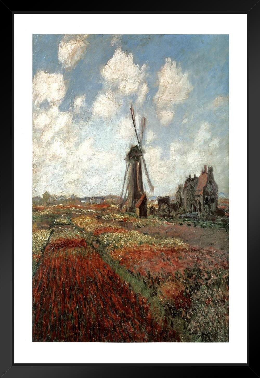 Vault W Artwork Claude Monet Field Of Tulips In Holland 1886 French ...