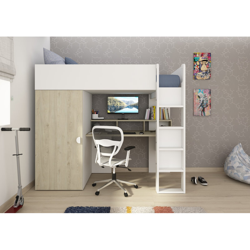 European Single (90 X 200 Cm) High Sleepers Bed Frame
