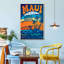 Maui Surfing Paradise sur toile-1362613178