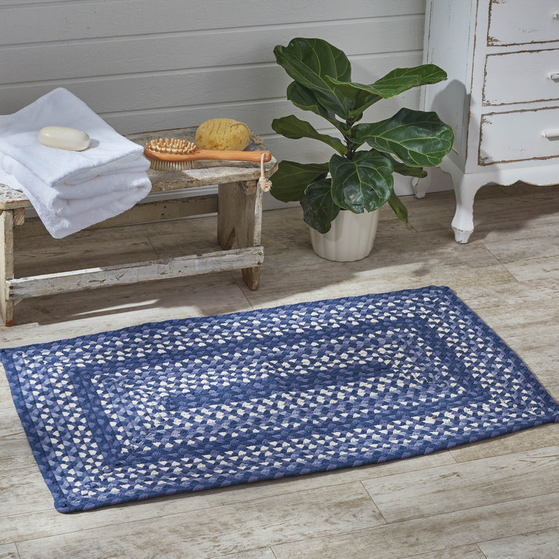 Riskin Cotton Geometric Indoor Rug, Rectangle 2'3" x 3'9"