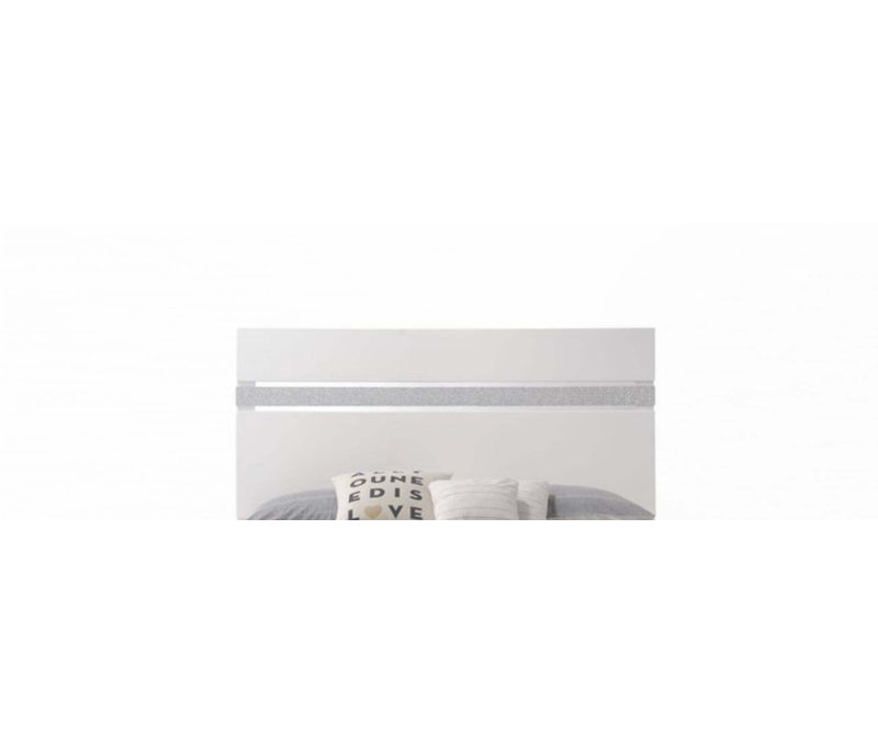 White High Gloss Bed