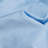 Luxurious Satin Single Fitted Sheet, 100% Cotton, 35.4 x 74.8 + 11.8 inches | 210 Thread Count, Machine Washable at 86°F | Soft Blue Color, Perfect for Comfortable Sleep and Easy Care-112884836-112884847