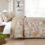 Ensemble de courtepointe 3 pièces Botanical Floral - couvre-lit toutes saisons en microfibre douce et légère-122517519-122517523
