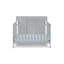 Lit de bébé convertible Shailee 4 en 1 gris-126071613