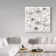 «Bird Toile Sepia» par Dartis, impression sur toile tendue-25330174
