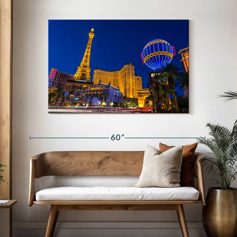 Ravi Las Vegas Paris Lights, H 32 po x l 48 po