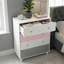 Liston 4 Drawer Chest with Custom Green and Pink Panel Design