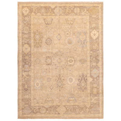 Kavya Oushak Tan Rug 9'0" x 11'11"